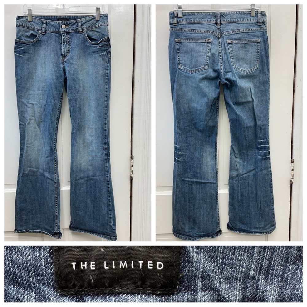 The Limited‎ flare leg boot cut denim jeans women's 8